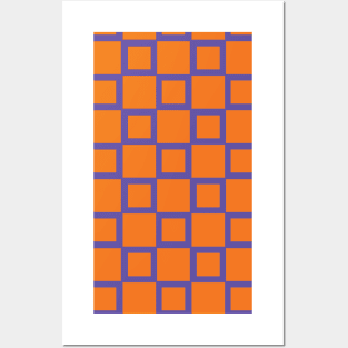 Square Blocks Seamless Pattern 010#001 Posters and Art